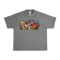 Tornado Game day football popcorn Urban Heavy Tee - HowdyJamesFarm