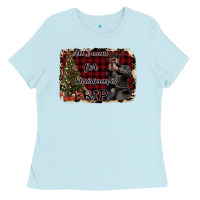 Baby Blue All I want for Christmas is RIP Ladies Tee - Bettercallsaul