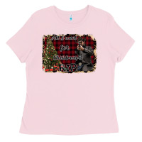 Bubblegum Pink All I want for Christmas is RIP Ladies Tee - Bettercallsaul