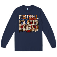 Navy american football dad Long Sleeve Tee - Jasminsmagicworld