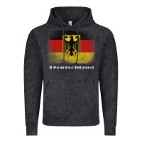 Vintage Black Germany German Flag Deutschland Souvenir Gift Alemania Vintage Hoodie - minhPixels