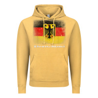 Vintage Mustard Germany German Flag Deutschland Souvenir Gift Alemania Vintage Hoodie - minhPixels