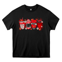 Black lady bug drink Heavy Core Tee - RacoonDesign
