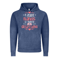 Vintage Denim Gift for 1st Time Great Nana  Great Nana Vintage Hoodie - minhPixels