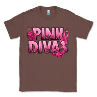 Chestnut Pink Divas Breast Cancer Classic Tee - NancyCooperArtShop