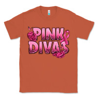 Copper Pink Divas Breast Cancer Classic Tee - NancyCooperArtShop