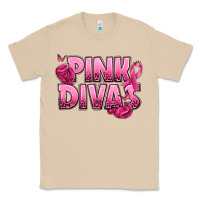 Mushroom Pink Divas Breast Cancer Classic Tee - NancyCooperArtShop