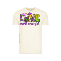 Vintage Arctic Love Mardi Gras Y'all Vintage Tee - HowdyJamesFarm