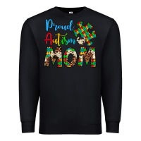 Black proud autism mom Premium Sweatshirt - Artiststas