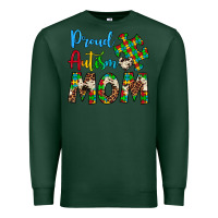 Sports Green proud autism mom Premium Sweatshirt - Artiststas