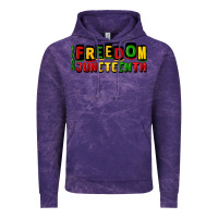 Cloud Purple freedom juneteenth Vintage Hoodie - CowGirlArtShop