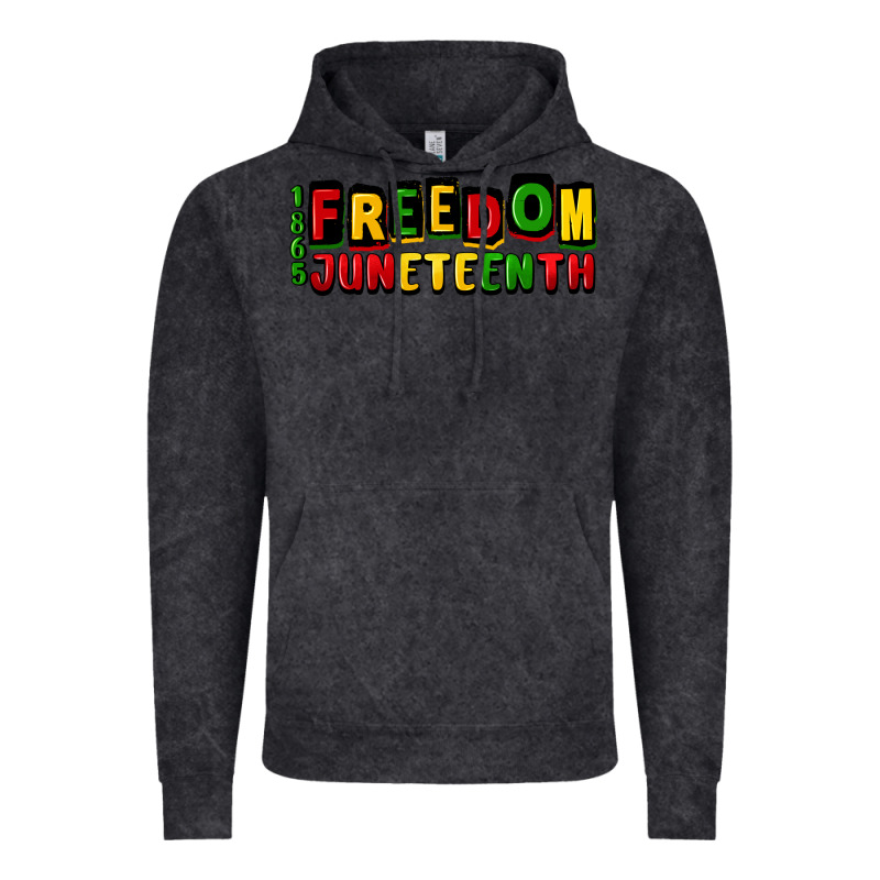 Freedom Juneteenth Vintage Hoodie by CowGirlArtShop | Teevron