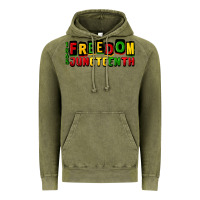 Vintage Olive freedom juneteenth Vintage Hoodie - CowGirlArtShop