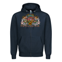 Navy mind your own motherhood Zipper Hoodie - SublimationCraftShop