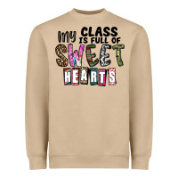 Mushroom my class ısfull of sweet hearts Heavyweight Sweatshirt - CowhideDigitalArt