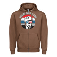 Chestnut trump was right republican conservative political t shirt Zipper Hoodie - minhPixels
