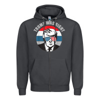 Smoke trump was right republican conservative political t shirt Zipper Hoodie - minhPixels
