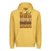 Antique Gold thankful mama Premium Hoodie - BundleAndBundleShop
