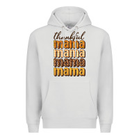 Dove Grey thankful mama Premium Hoodie - BundleAndBundleShop