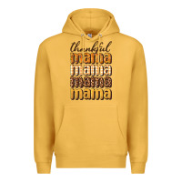 Mustard thankful mama Premium Hoodie - BundleAndBundleShop