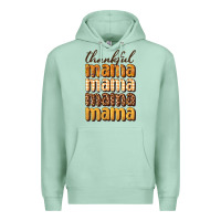 Seafoam thankful mama Premium Hoodie - BundleAndBundleShop