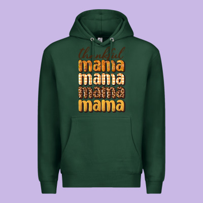 Thankful Mama Premium Hoodie Designed By Bundleandbundleshop