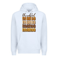 White thankful mama Premium Hoodie - BundleAndBundleShop