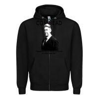Black connor, roy was interested in politics Zipper Hoodie - minhPixels
