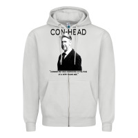 Dove Grey connor, roy was interested in politics Zipper Hoodie - minhPixels