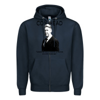Navy connor, roy was interested in politics Zipper Hoodie - minhPixels