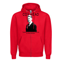 Red connor, roy was interested in politics Zipper Hoodie - minhPixels