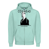 Seafoam connor, roy was interested in politics Zipper Hoodie - minhPixels