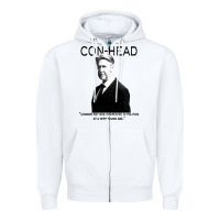 White connor, roy was interested in politics Zipper Hoodie - minhPixels