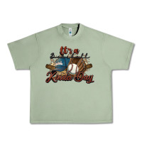 Oil Green It's a Baseball kinda day Urban Heavy Tee - HowdyJamesFarm
