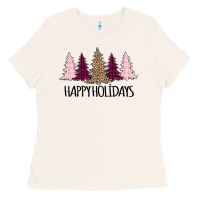 Bone Happy Holidays Tree Ladies Tee - Bettercallsaul
