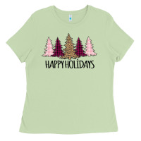 Matcha Happy Holidays Tree Ladies Tee - Bettercallsaul