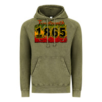 Vintage Olive juneteenth 1865 Vintage Hoodie - CowGirlArtShop