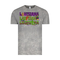 Cloud Rock Louisiana Louisiana Louisiana Vintage Tee - HowdyJamesFarm
