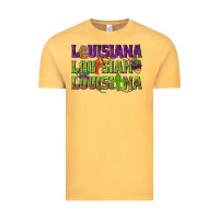 Vintage Mustard Louisiana Louisiana Louisiana Vintage Tee - HowdyJamesFarm