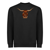 Texas Longhorn Illustration Heavyweight Sweatshirt | Teevron
