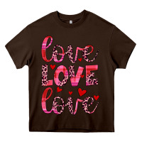 Chocolate Brown love valentines day Heavy Core Tee - JahusDesignShop