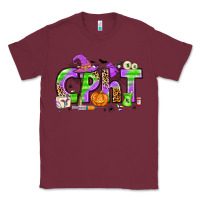 Burgundy Halloween CPHT Pharmacy Technician Classic Tee - texasbilliewilder