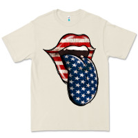American Toungue For 4th Of July Premium Tee | Teevron