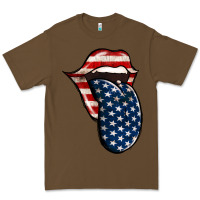 Cacao American Toungue for 4th of July Premium Tee - Bettercallsaul