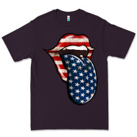 Plum American Toungue for 4th of July Premium Tee - Bettercallsaul