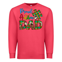 Cardinal proud autism dad Premium Sweatshirt - Artiststas