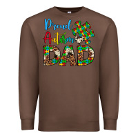 Chestnut proud autism dad Premium Sweatshirt - Artiststas