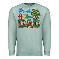 Seafoam proud autism dad Premium Sweatshirt - Artiststas