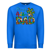 True Royal proud autism dad Premium Sweatshirt - Artiststas