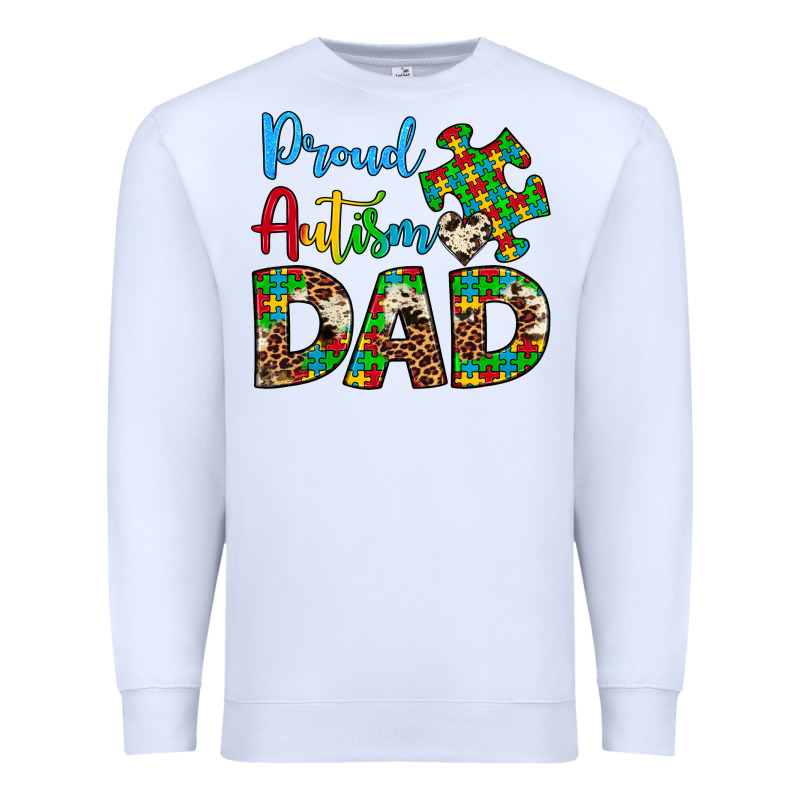 Proud Autism Dad Premium Sweatshirt by Artiststas | Teevron